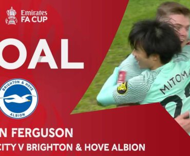 GOAL | Evan Ferguson | Stoke City 0-1 Brighton & Hove Albion | Emirates FA Cup 2022-23