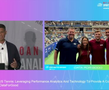 SSAC23: Advantage US Tennis: Leveraging Performance Analytics & Tech to Provide a Competitive Edge