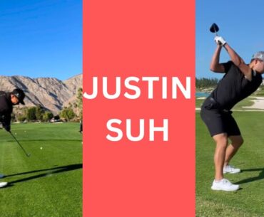 JUSTIN SUH GOLF SWING (SLOW MOTION)
