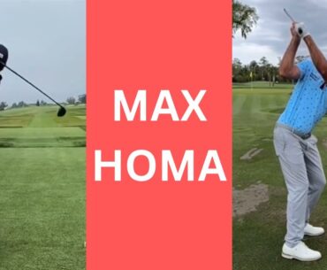 MAX HOMA GOLF SWING (SLOW MOTION)