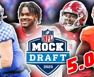 The Official 2023 NFL First Round Mock Draft! 5.0 With Trades! (Post NFL Combine/Pre-Draft) || TPS