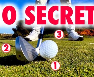 Improving your iron play is much easier than you think (3 golf swing tips and no secrets)