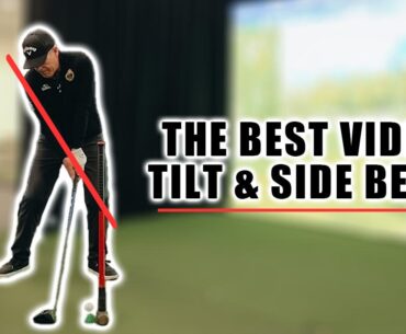 GETTING THE PERFECT TILT AND SIDE BEND IN YOUR GOLF SWING is so much EASIER when you do this!