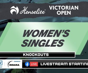 VO2023 | Women’s Singles | Knockouts |  Gail McKenzie vs Anne Miles