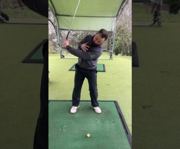 Control your turn and control your low point. #golflesson #golfswing #golf #golftips