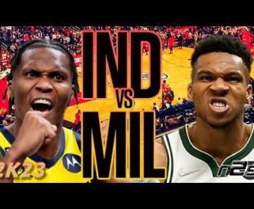 Milwaukee Bucks vs Indiana Pacers - REGULAR SEASON - Full Game | NBA 2K23