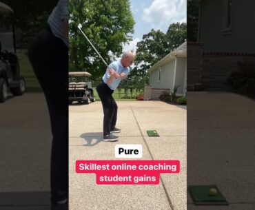 Incredible Rotational Senior Golf Swing (JChownGolf Skillest Online Coaching Student)