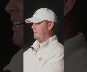 A week with Clemson Golf looks like this: