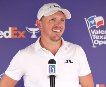 Matt Wallace Thursday Flash Interview 2023 Valero Texas Open · Round 1