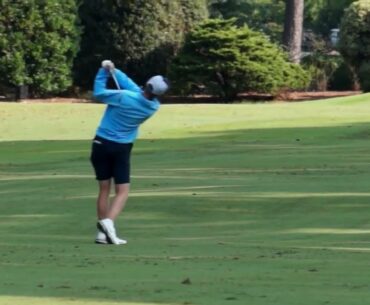 Flat Golf Swing PGA Tour Player Ryan Gerard