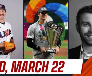 Miles Mikolas and Evan Drellich Join the Show, Shohei Ohtani Ks Mike Trout to win WBC|Foul Territory