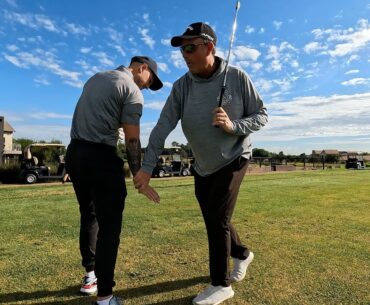 Tour Golf Coach Transforms My Game In 5 Minutes!!!