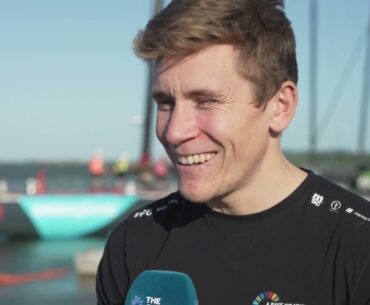 The Ocean Race 2023 leg 3: Will Harris (GBR) - Interview in ENGLISH plus B-roll