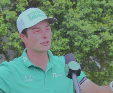 Viktor Hovland Monday Flash Interview 2023 The Masters Tournament