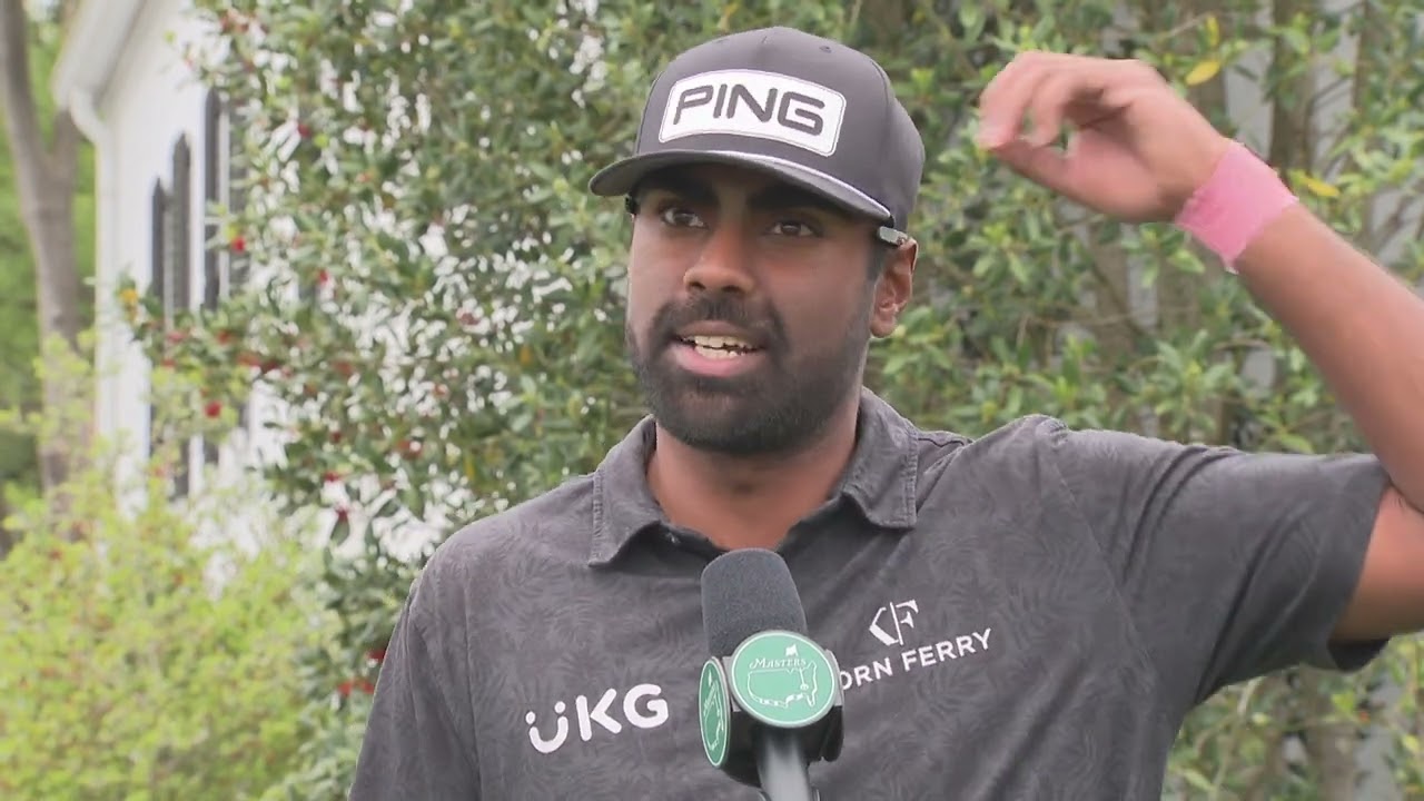 Sahith Theegala Monday Flash Interview 2023 The Masters Tournament