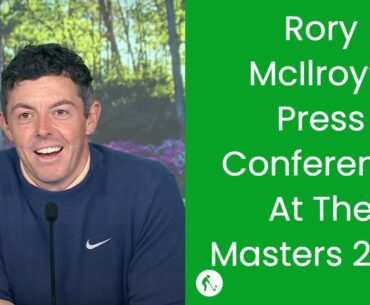 Rory McIlroy’s Press Conference | The Masters 2023 #themasters  #augusta