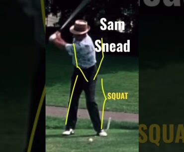 The slammer, Sam Snead, silky, athletic and powerful learn the squad move ground force