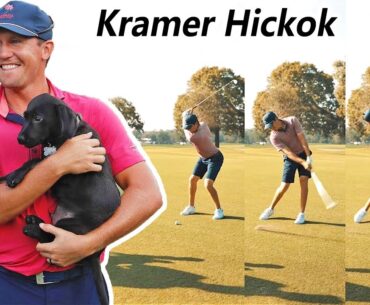 Kramer Hickok クレイマー・ヒコック 米国の男子ゴルフ スローモーションスイング!!!