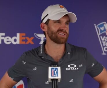 Patrick Rodgers Sunday Flash Interview 2023 Valero Texas Open