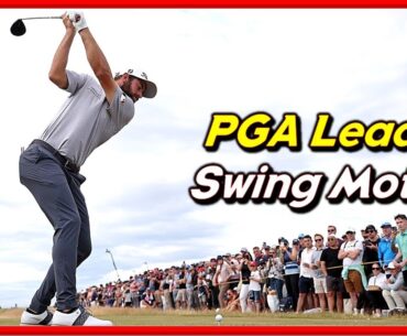 PGA Leader "Cameron Young" Fantastic Stop Swing & Slow Motions Driver Iron