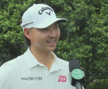 Min Woo Lee Tuesday Flash Interview 2023 The Masters Tournament