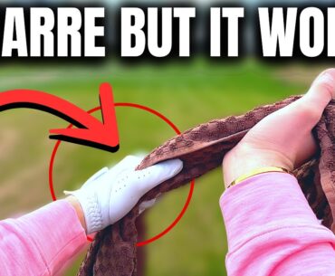 This BIZARRE HACK STOPS 110% of golfers from SLICING...