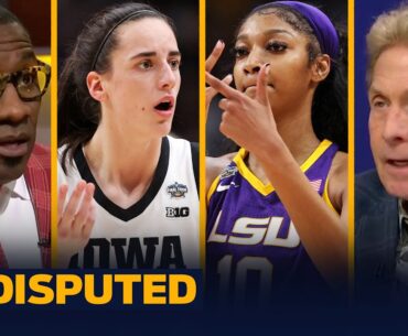 LSU wins NCAA Women's National Title, Angel Reese criticized for taunting Caitlin Clark | UNDISPUTED
