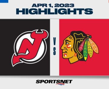 NHL Highlights | Devils vs. Blackhawks - April 1, 2023