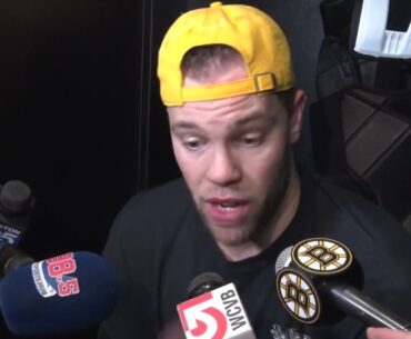 Taylor Hall FULL Practice Participant, CLOSE to Returning to Bruins | Bruins Interview