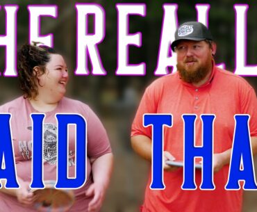 The Oldest Disc Golf Course In KY! (Mic'd Up Jess And Eric)