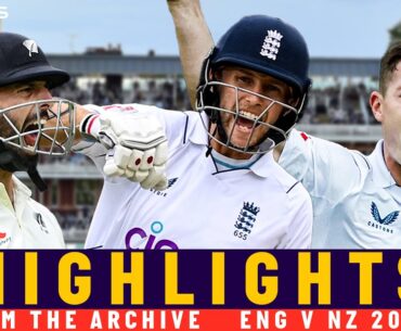 Potts' Debut, Mitchell Ton and Root's 10,000th Test Run | Classic Test | England v New Zealand 2022