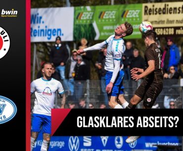Ungewöhnliche Abseitssituation kurz vor Ende | FC St. Pauli U23 - SSV Jeddeloh | Regionalliga Nord