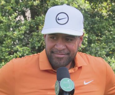 Tony Finau Wednesday Flash Interview 2023 The Masters Tournament