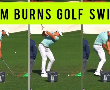 Sam Burns Golf Swing - Slowmo