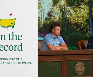 Amateurs Harrison Crowe and Mateo Fernandez Set to Make Masters Debut | The Masters
