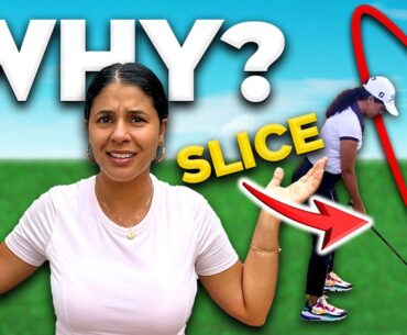 Golf Slice!! WHY?? how to STOP slicing the golf ball!