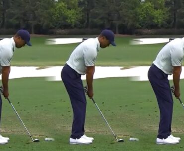 TIGER WOODS GOLF SWING - MASTERS - SLOW MOTION
