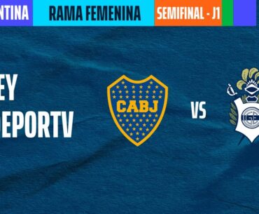 Boca Juniors vs Gimnasia LP - Liga Argentina Femenina de Voley - Semifinal - Juego 1
