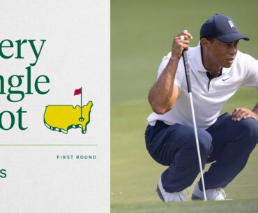 Tiger Woods' First Round | Every Single Shot | The Masters