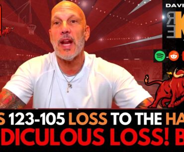 REKAP: 🏀 Chicago Bulls 123-105 Loss to the Atlanta Hawks -  "A Ridiculous Loss"