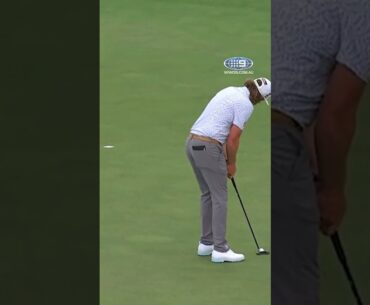 Cameron Smith perfection. 🤯 ⛳ Stream #TheMasters FREE on 9Now #9WWOS #Golf #shorts