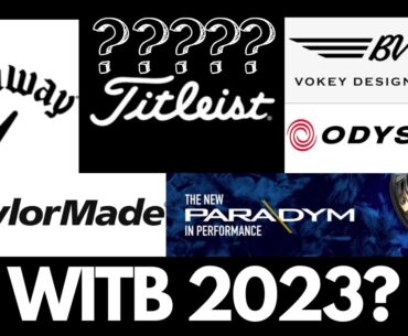 WHAT IS IN THE BAG FOR 2023????!!!! GIVEAWAY ANOUNCEMENT #giveaway #golf #golfer #golfswing #witb