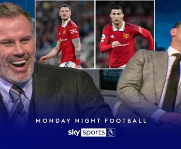 Carra GRILLS Neville on whether he'd pick Ronaldo or Weghorst for Man Utd 👀