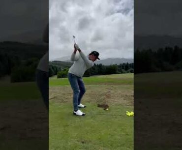 POTENCIA sin ESFUERZO aparente 🔥⛳️ Un swing para copiar 👉🏼 Lea Marelli #golfswing