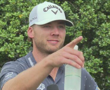 Sam Burns Friday Flash Interview 2023 The Masters Tournament
