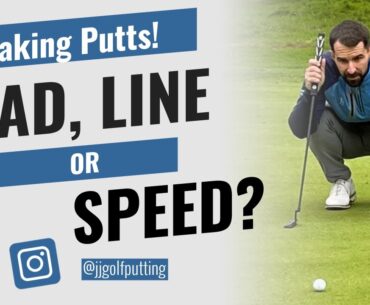 HOLE MORE breaking putts? LEARN whether it's your read, line or speed!