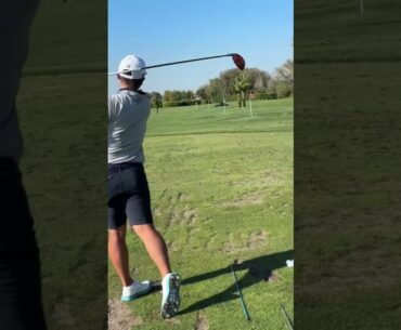 Kurt Kitayama 182 Ball Speed | Taylormade Stealth 2 Driver  #golf #zachriddlegolf #golfswing #golfer