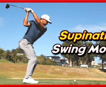 PGA "Xander Schauffele" Perfect Supination Swing & Slow Motions Driver Wood Iron