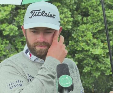 Cameron Young Saturday Second Round Flash Interview 2023 The Masters Tournament