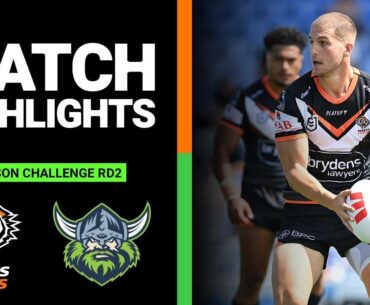 NRL Pre-Season 2023 | Wests Tigers v Canberra Raiders | Match Highlights